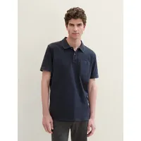 Tom Tailor Poloshirt mit Brusttasche blau M