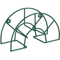 Relaxdays Schlauchhalter, Stahl, für 45 m 5/8" Schlauch, Gartenschlauch