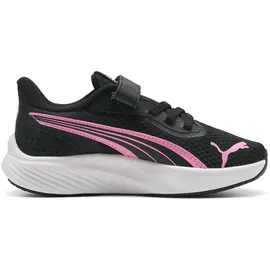Puma Pounce Lite Ac+ Kids Black/Posie Pink/White 34