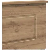 vidaXL Kopfteil Artisan-Eiche Holzwerkstoff