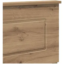 vidaXL Kopfteil Artisan-Eiche Holzwerkstoff
