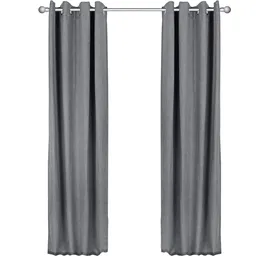 Bruno Banani Verdunkelungsvorhang BRUNO BANANI "Bela" Gr. 1, grau, B:130cm H:145cm, Polyester, Gardinen, blickdicht, meliert, verschiedene Größen