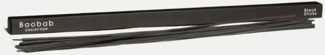 Duftdiffuser-Stäbchen 70cm Schwarz