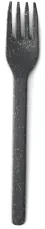 Greenbox Mehrweg Gabeln merways Cutlery 18 cm, Farbe: Pfeffergrau DSE06358 , 1 Karton = 9 Packungen à 60 Stück