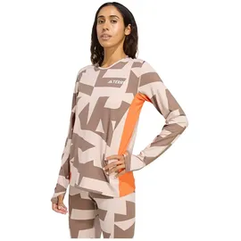 adidas Multi Synthetic Langarm-baselayer Wonder Taupe S