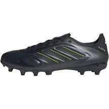 adidas Copa Pure 3 League FG/MG Herren Core Black/Dgh Solid Grey/Lucid Lemon 43 1/3