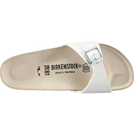Birkenstock Madrid Birko-Flor schmal weiß 41