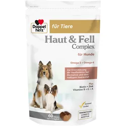 Doppelherz für Tiere Haut & Fell Complex für Hunde