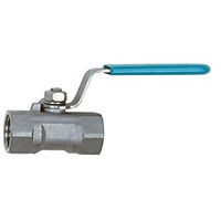 Riegler Edelstahlkugelhahn 1.4408, 1-teilig, kl. Baureihe, G 1/2, DN