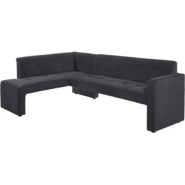 exxpo - sofa fashion Barista 157 x 82 x 245 cm Kunstleder langer Schenkel rechts schwarz