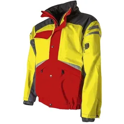 Arbeitsjacken Forst Comfort Winter rot/schwarz/gelb/grau - 50290030-M - rot/schwarz/gelb/grau