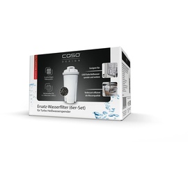 CASO DESIGN Caso Ersatzfilter für Turbo-Heisswasserspender, Wasserfilter, Weiss
