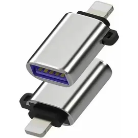 MicroConnect Lightning auf USB-A Adapter Mehrfarbig