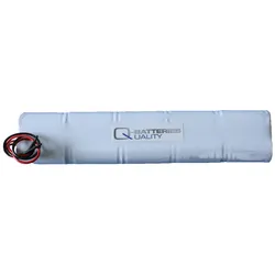 Akku Pack 12V 2500mAh für Notbeleuchtung Stab NiCd L5x2 10xC-Hochtemperaturzelle...