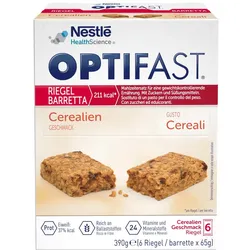 Optifast Riegel Cerealien 6X65 g