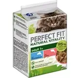 PERFECT FIT 1+ Natural Vitality Adult mit Hochseefisch & Lachs 6 x 50 g