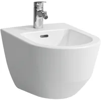 Laufen Wandbidet 1 Hahnloch, ohne seitliches Loch für Wasseranschluss,