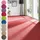 Andiamo Teppichboden ANDIAMO "Ines, Kräuselvelours, Gesamthöhe 8,5 mm, Luxusklasse LC2", rot, B:400cm L:450cm, Kunstfaser, Teppiche, Uni Farben, Breite 400 cm, strapazierfähig & pflegeleicht