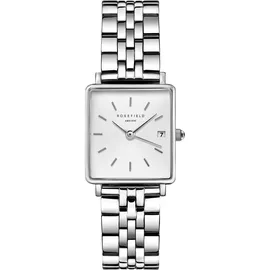 Rosefield Damenuhr Boxy XS - Gr. unisize - Silber - für Damen