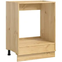 vidaXL Schrank SKI 60 x 46 x 81 cm Honigbraun