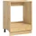 vidaXL Schrank SKI 60 x 46 x 81 cm Honigbraun