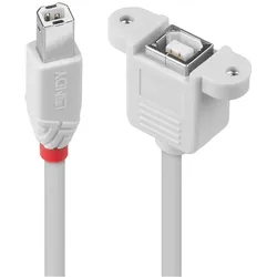Lindy USB-Verlängerungskabel - USB Typ B (M)
