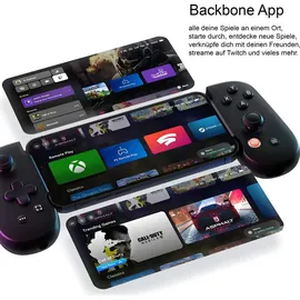 Backbone One Controller Schwarz iOS