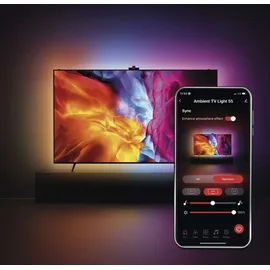 EMOS - Deckenleuchte, GoSmart Ambient LED RGB Beleuchtung für 55“ (139 cm)