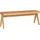 [en.casa] Sitzbank Lasdarvoo Bambus Natur 120 x 35 x 45 cm