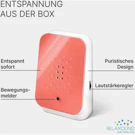 Zwitscherbox Relaxound GmbH Wanddekoobjekt Junglebox Rosy Rose 1 Stück(e)