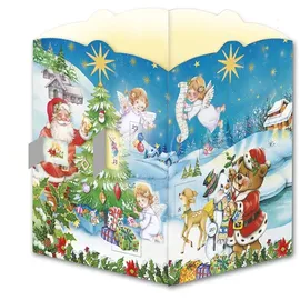 Trötsch Verlag Windlicht Adventskalender Nostalgisch