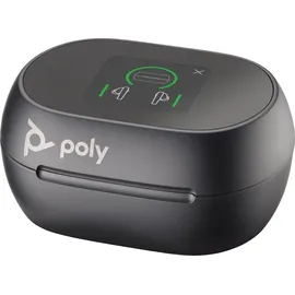 HP Poly Koffer mit Ladefunktion touchscreen weiß USB-C - Headset - Weiß