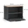 Vicco Kommode Wido 60 x 50 cm Anthrazit/Sonoma