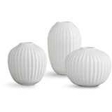 Kähler Miniatur Vasen 3 Stck. Hammershøi Vase Set mini white