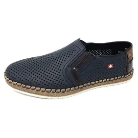 Rieker Slipper Herren Blau 41