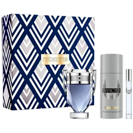 Paco Rabanne Invictus Eau de Toilette 100 ml + Deo Spray 150 ml Geschenkset 2