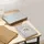vidaXL Dekoplatten 50 pcs Beton Grau 21 x 30 x 0,27 cm Holzwerkstoff Grau