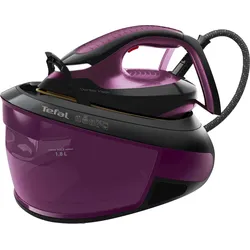 TEFAL Dampfbügelstation "SV8152 Express Vision", lila (lila, schwarz), Dampfbügelstationen, 480 g/Min. extra Dampfstoß, für alle Textilien, LED an der Spitze