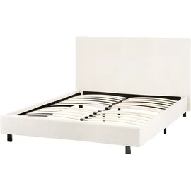 Beliani Albi 120 x 200 cm Cremeweiß