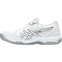 Asics Sportschuhe GEL-ROCKET 11, Schnürung, Leder, für Damen, WHITE/ PURE SILVER,