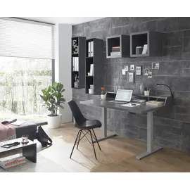 Mäusbacher Schreibtisch Big System Office Silber