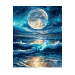 Magie des Mondes Malen nach Zahlen