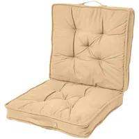 Homescapes Reisekissen 50 x 50 cm Beige