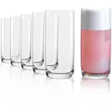 Stölzle Lausitz Longdrinkgläser Classic 6er-Set 325ml – Elegante Allroundgläser ideal für Cocktails, Drinks, Wasser & Säfte – Hochwertige Wassergläser aus Kristallglas – Spülmaschinen- & Stoßfest