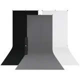 Westcott X-Drop 3er-Pack Sweep-Hintergrund-Set (5' x 12')