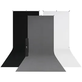 Westcott X-Drop 3er-Pack Sweep-Hintergrund-Set (5' x 12')