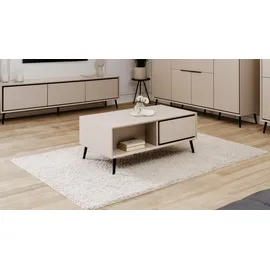 Finori Couchtisch Arona Beige Holzwerkstoff 94 x 40 x 55 cm