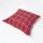 Homescapes Kissenbezug Edward 60 x 60 cm Rot