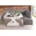 exxpo - sofa fashion Intenso 157 x 91 x 244 cm Struktur langer Schenkel links grau