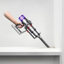 Dyson V11 Fluffy nickel/rot